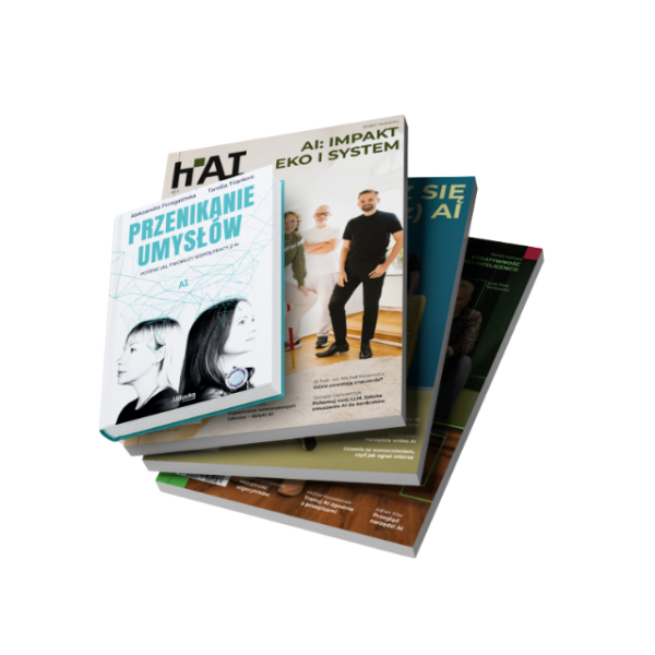 Zestaw hAI Magazine nr 1–3 + książka