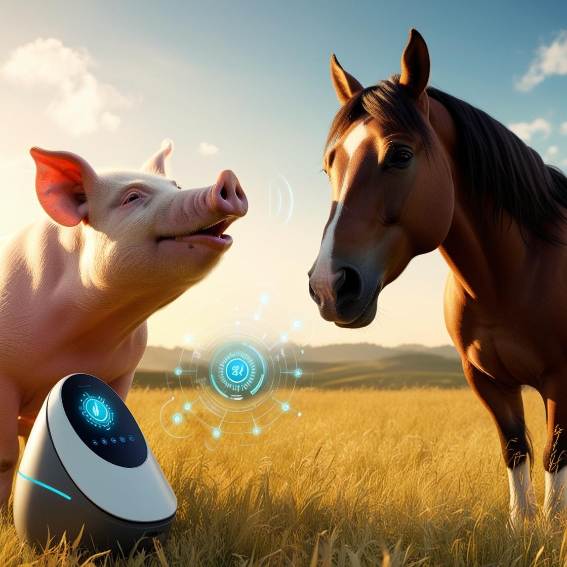 🔒 What does the pig say, what does the horse say?